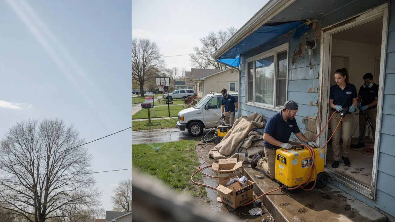 Basement Flood Cleanup in Wetumka, OK near me